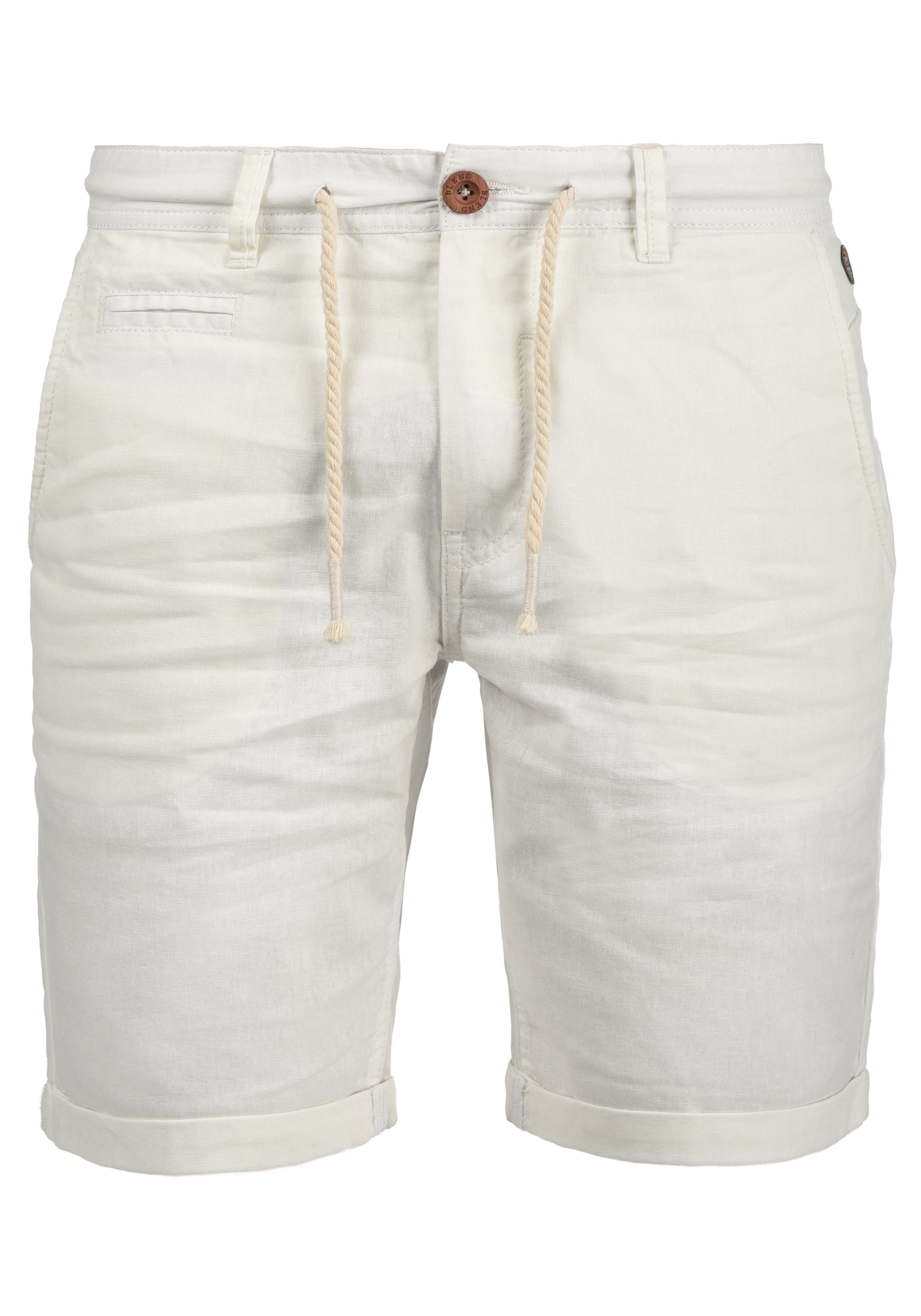 Männer Große Größen BLEND Shorts 'Lias' in Weiß - FM91905