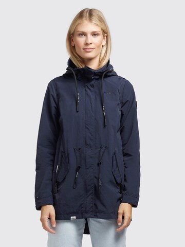 khujo Between-season jacket 'Caima2' in Blue: front