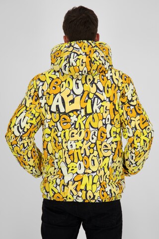 Alife and Kickin Between-Season Jacket in Yellow