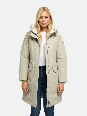Cappotto invernale 'Bibber Beauty 14' di NAVAHOO in grigio: frontale