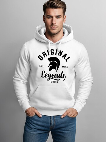 Neverless Sweatshirt 'Original' in White: front