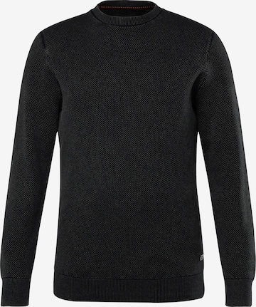 JP1880 Pullover in Schwarz: predná strana