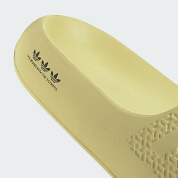 ADIDAS ORIGINALS Beach & swim shoe 'Adilette Ayoon' in Yellow