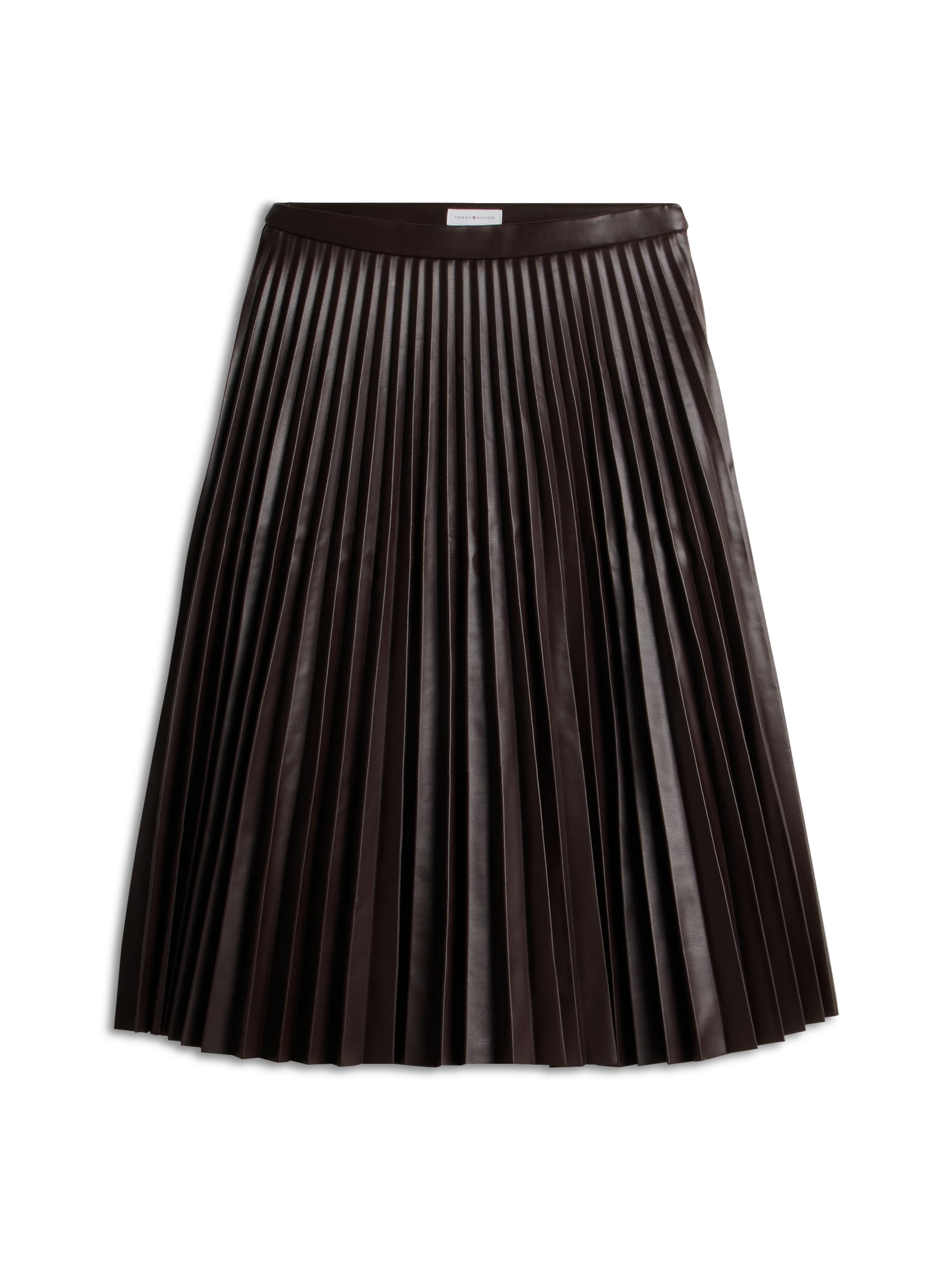Jupe TOMMY HILFIGER en marron : devant