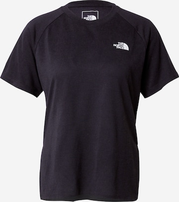 THE NORTH FACE Funktionsshirt 'FOUNDATION' in Schwarz: predná strana