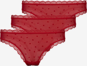 String SNOCKS en rouge : devant