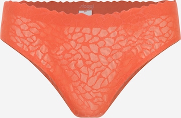 SLOGGI Panty 'Zero Feel Lace 2.0' in Orange: front