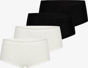 SCHIESSER Boyshorts 'Personal Fit' in Black: front