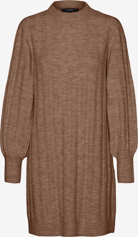 VERO MODA Knitted dress 'ALANIS' in Beige: front