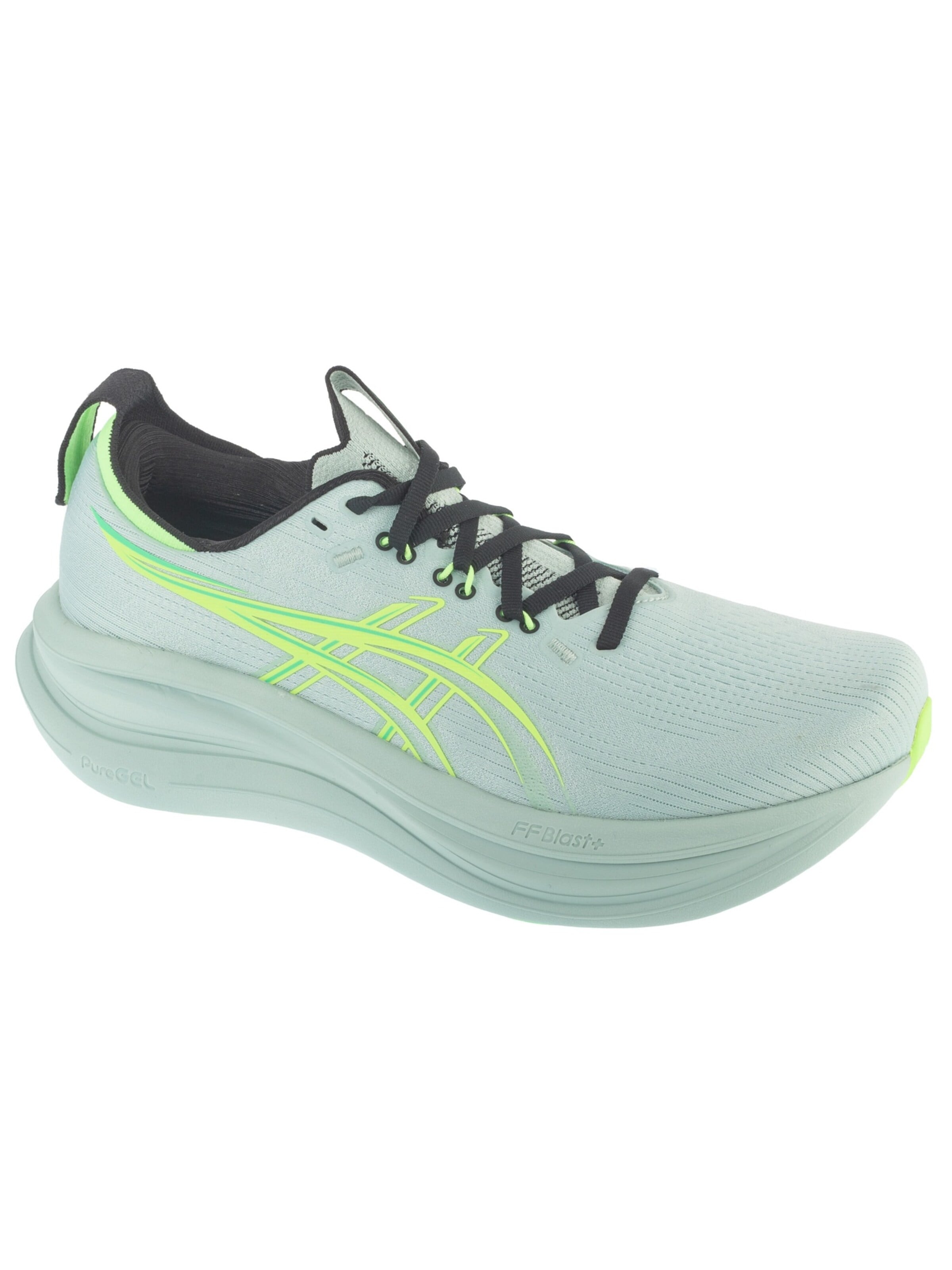 ASICS Loopschoen 'Gel-Nimbus 28' in Grijs: voorkant