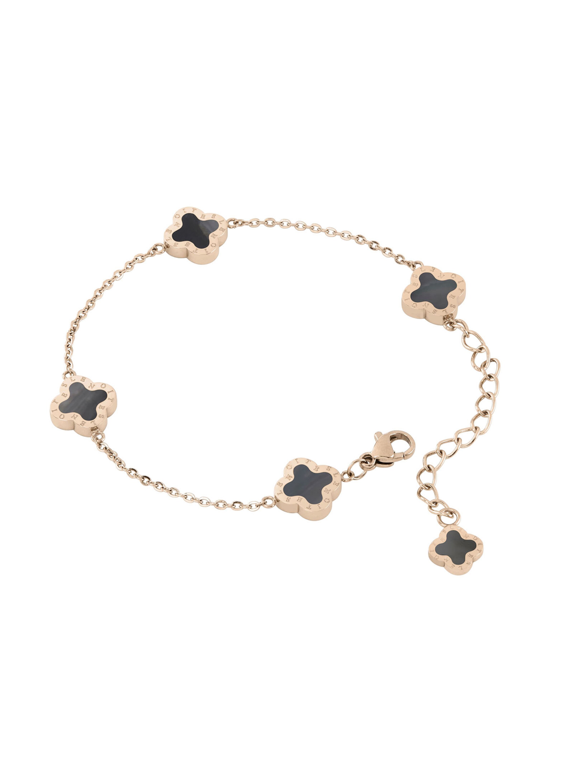 Lenoites Bracelet Four Leaf Clover in Rose Gold ABOUT YOU