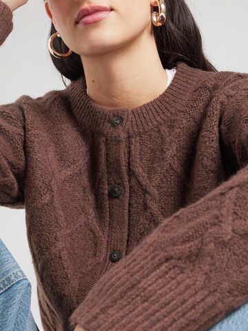 Cardigan Abercrombie & Fitch en marron