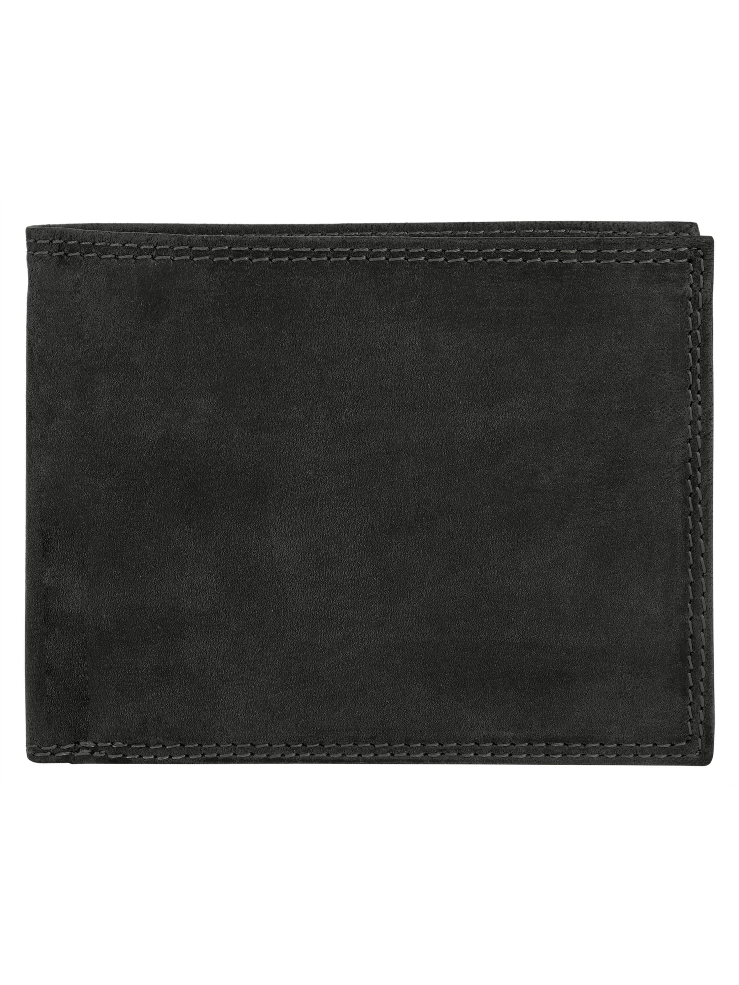 Bagan Wallet in Black: front