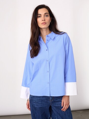 Maglietta ' ElonaCC ' di co'couture in blu: frontale