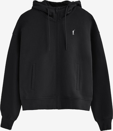 Polo Club Sweatshirt in Schwarz: Vorderseite