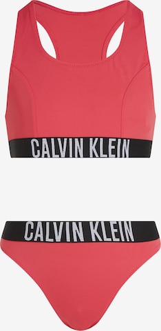 Calvin Klein Swimwear Bikini i röd: framsida