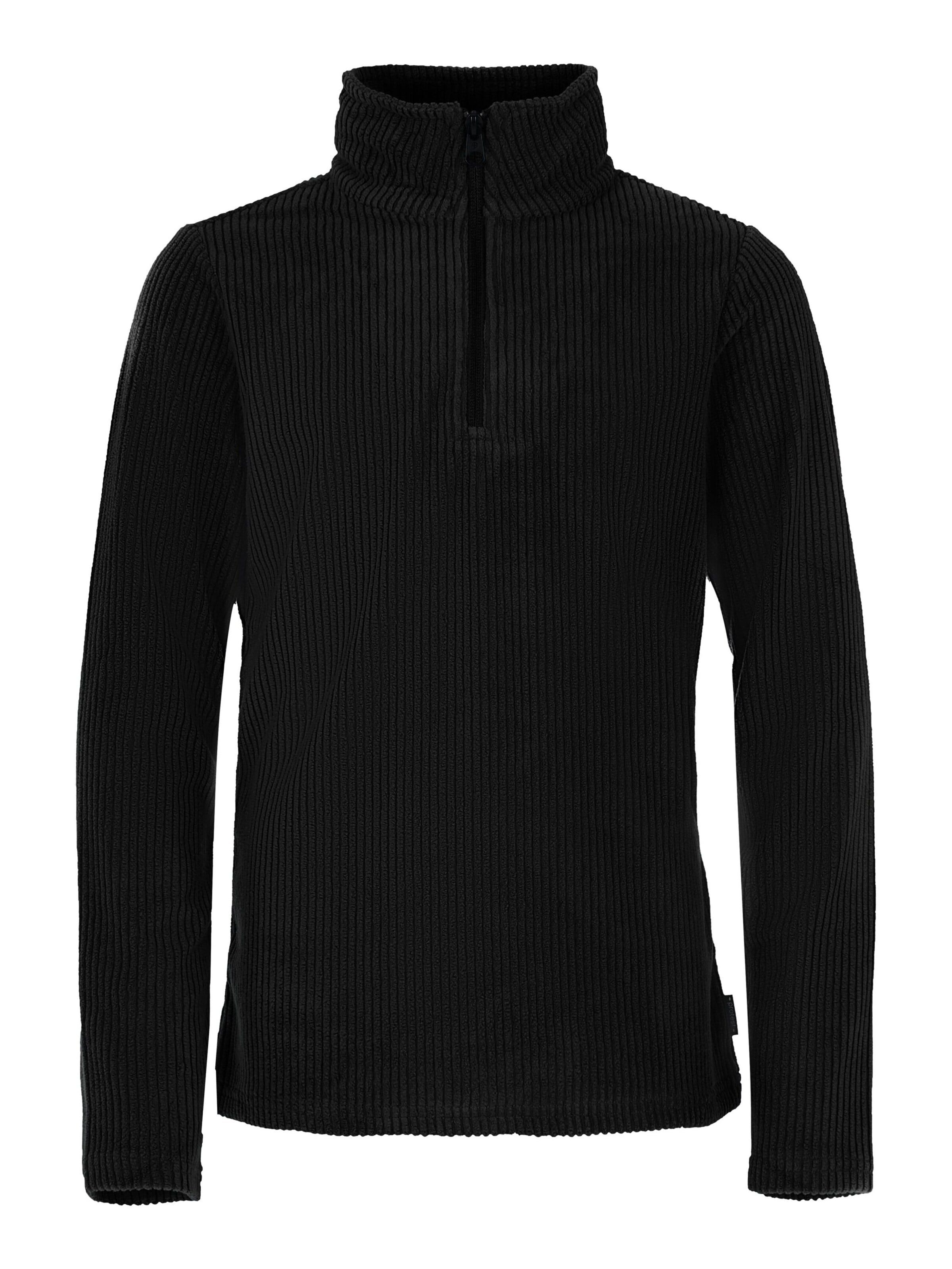 PROTEST Sportsweatshirt 'PRTZORA JR'‌‌‌‌‌ in Schwarz: Vorderseite