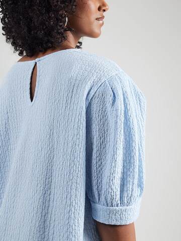 PIECES Curve Bluzka 'PCJAMAL' w kolorze niebieski