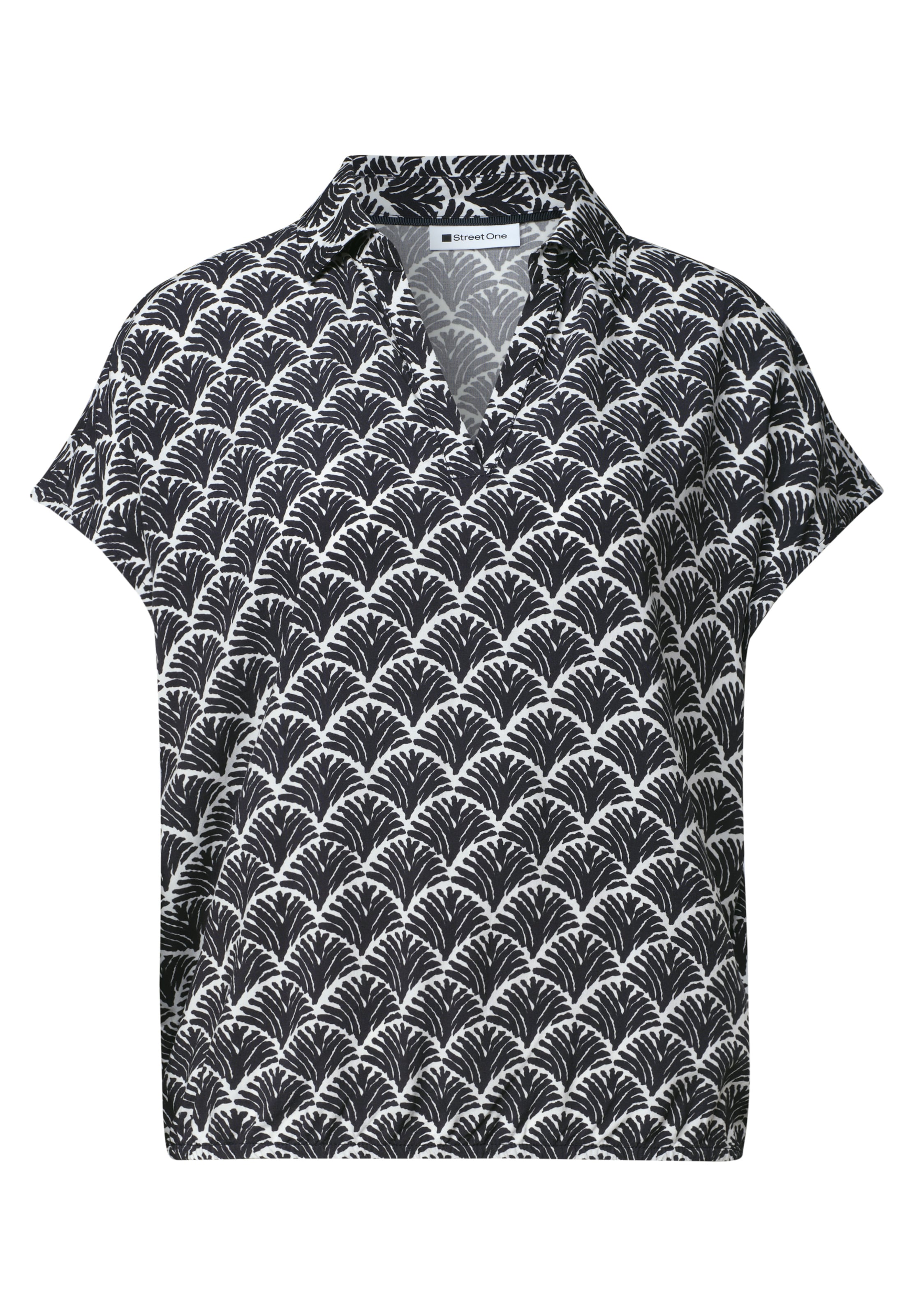 STREET ONE Bluse in Blau: Vorderseite