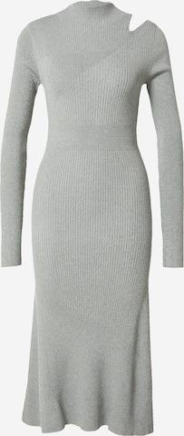 Calvin Klein Knitted dress in Green: front