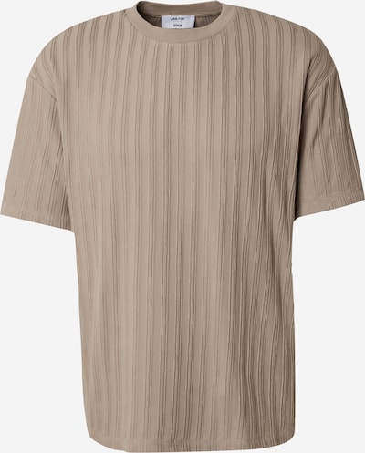 DAN FOX APPAREL Shirt 'Jonte' in de kleur Taupe, Productweergave