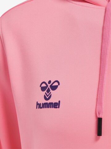 Hummel Urheilullinen collegepaita värissä vaaleanpunainen