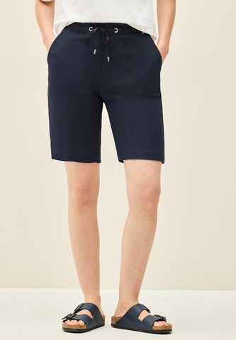CECIL Loosefit Shorts in Blau: Vorderseite