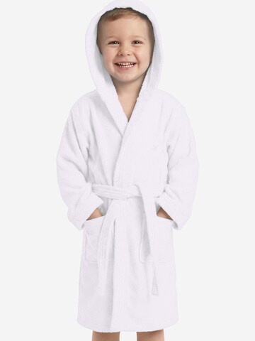 oahoo Bathrobe 'Beach & Bath' in White: front