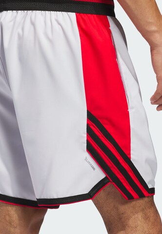 ADIDAS PERFORMANCE Loose fit Sports trousers in Grey