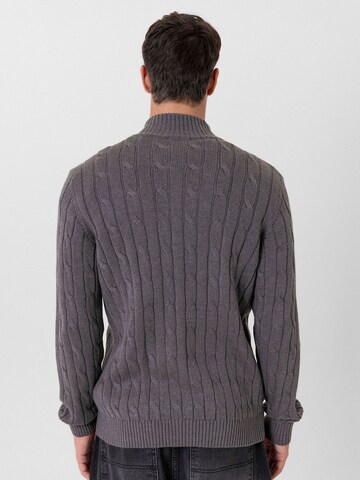 Vestes en maille 'Faber' Jacey Quinn en gris
