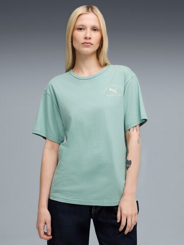 PUMA - Camiseta 'Puma Class Relaxed Tee Light Moss' en azul