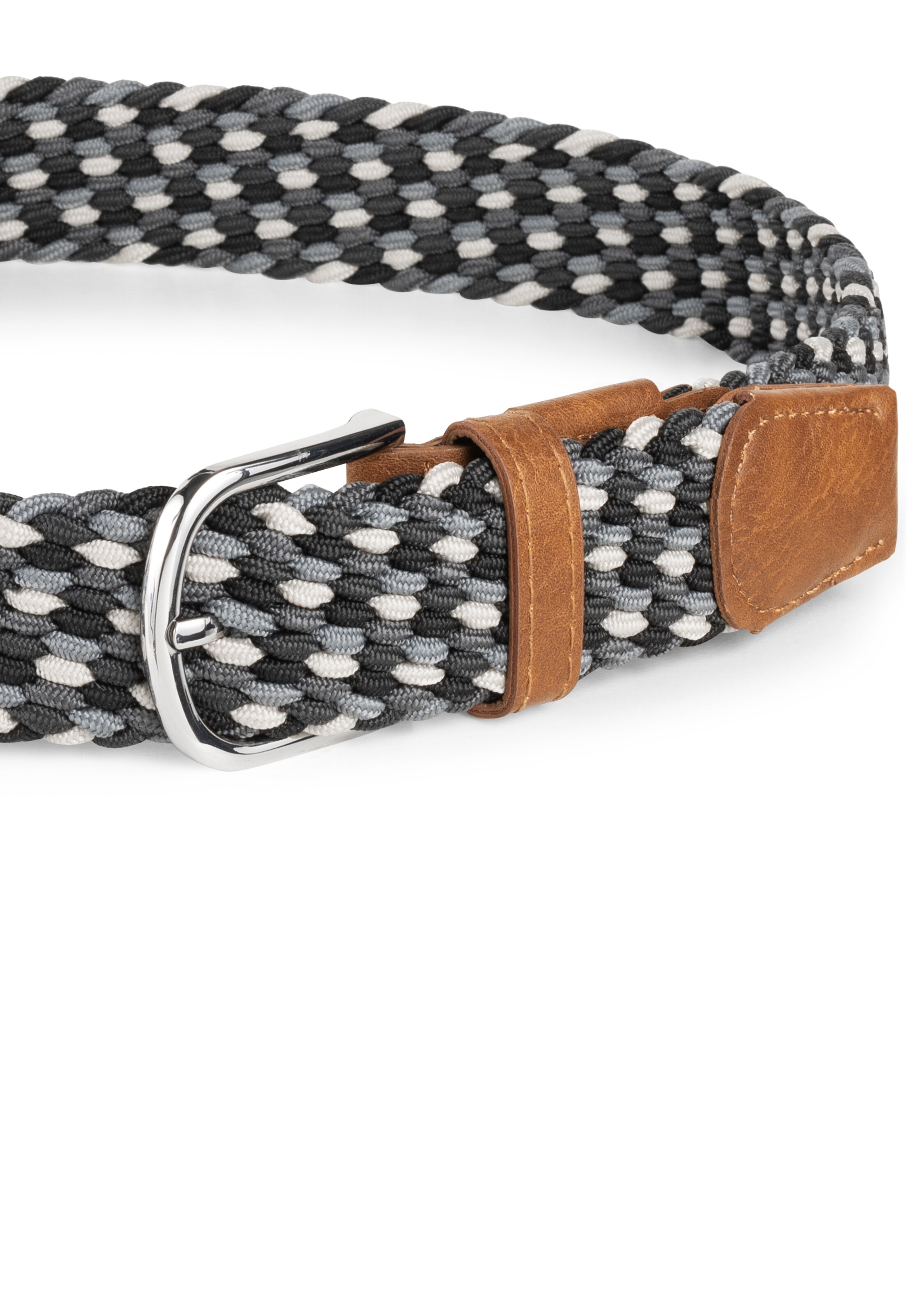 INDICODE JEANS Gürtel ' Anders ' in Schwarz