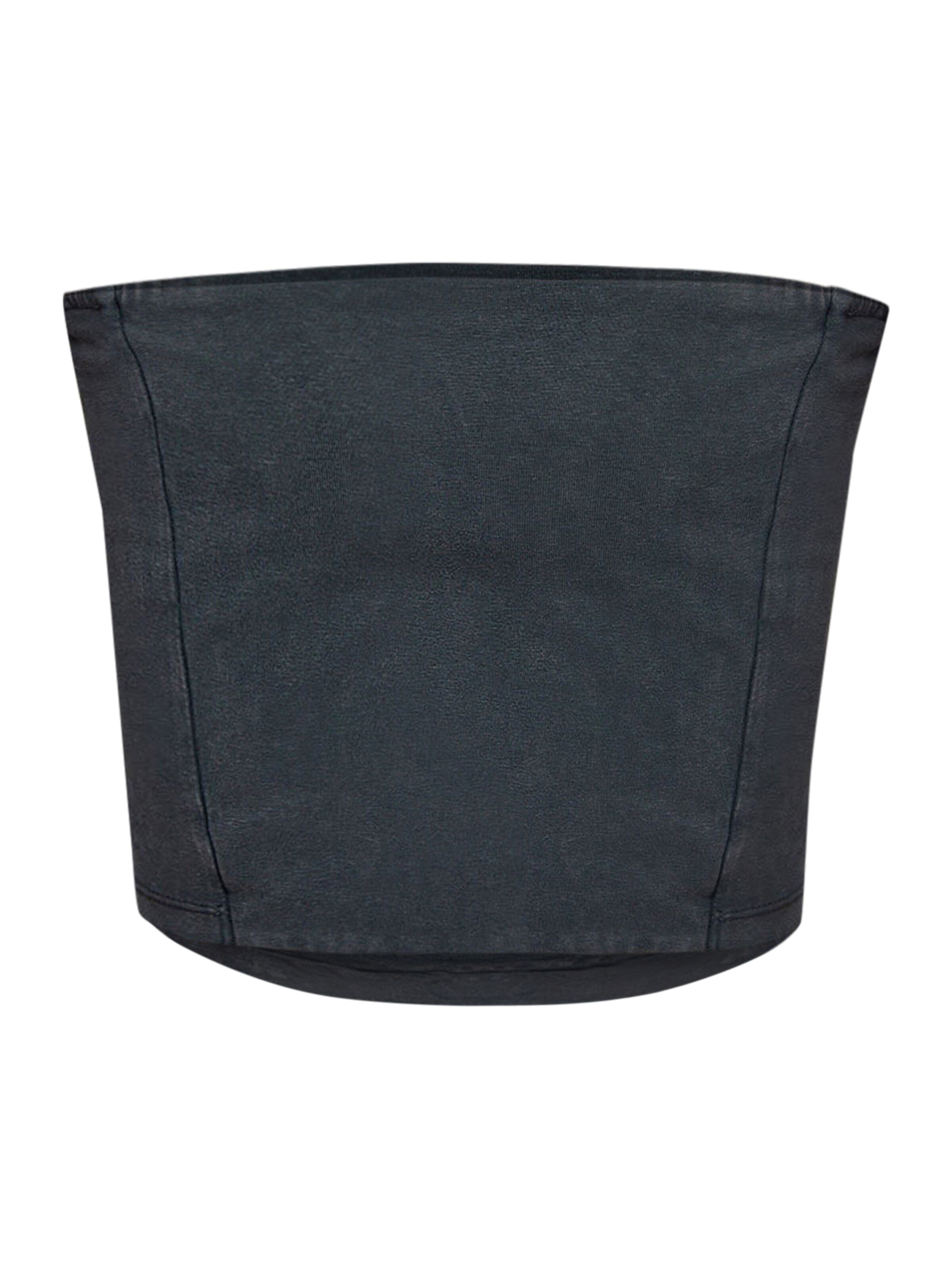 No Matter What Top in Grey: front