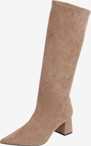 Ital-Design Boots in Brown: front