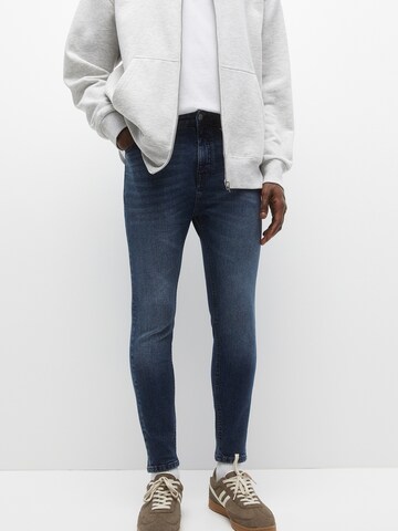 Pull&Bear Regular Jeans in Blau: Vorderseite