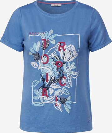 CECIL T-Shirt in Blau | ABOUT YOU