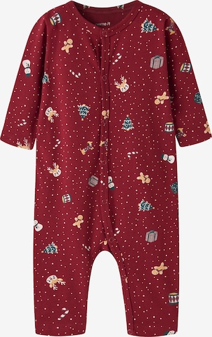 NAME IT Pajamas 'NBNVismas' in Red: front
