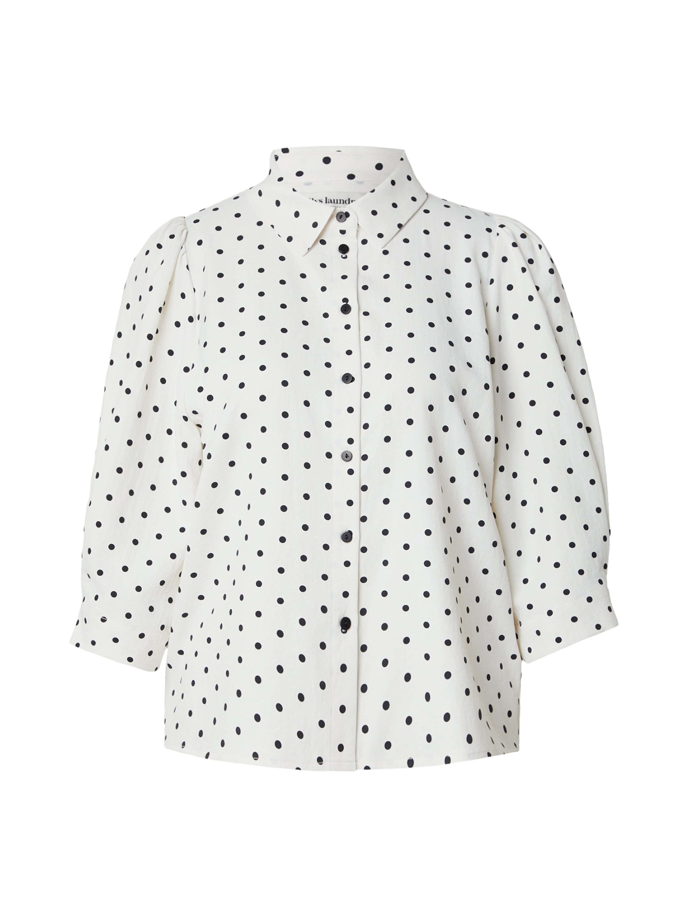 Chemisier 'Bono' Lollys Laundry en blanc : devant