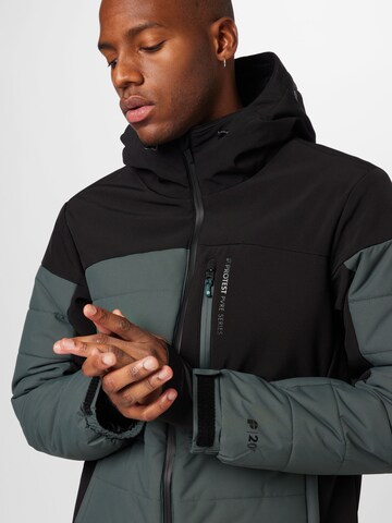 PROTEST Athletic Jacket 'MOUNT' in Green