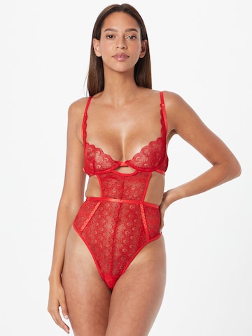 Body Nasty Gal en rouge : devant