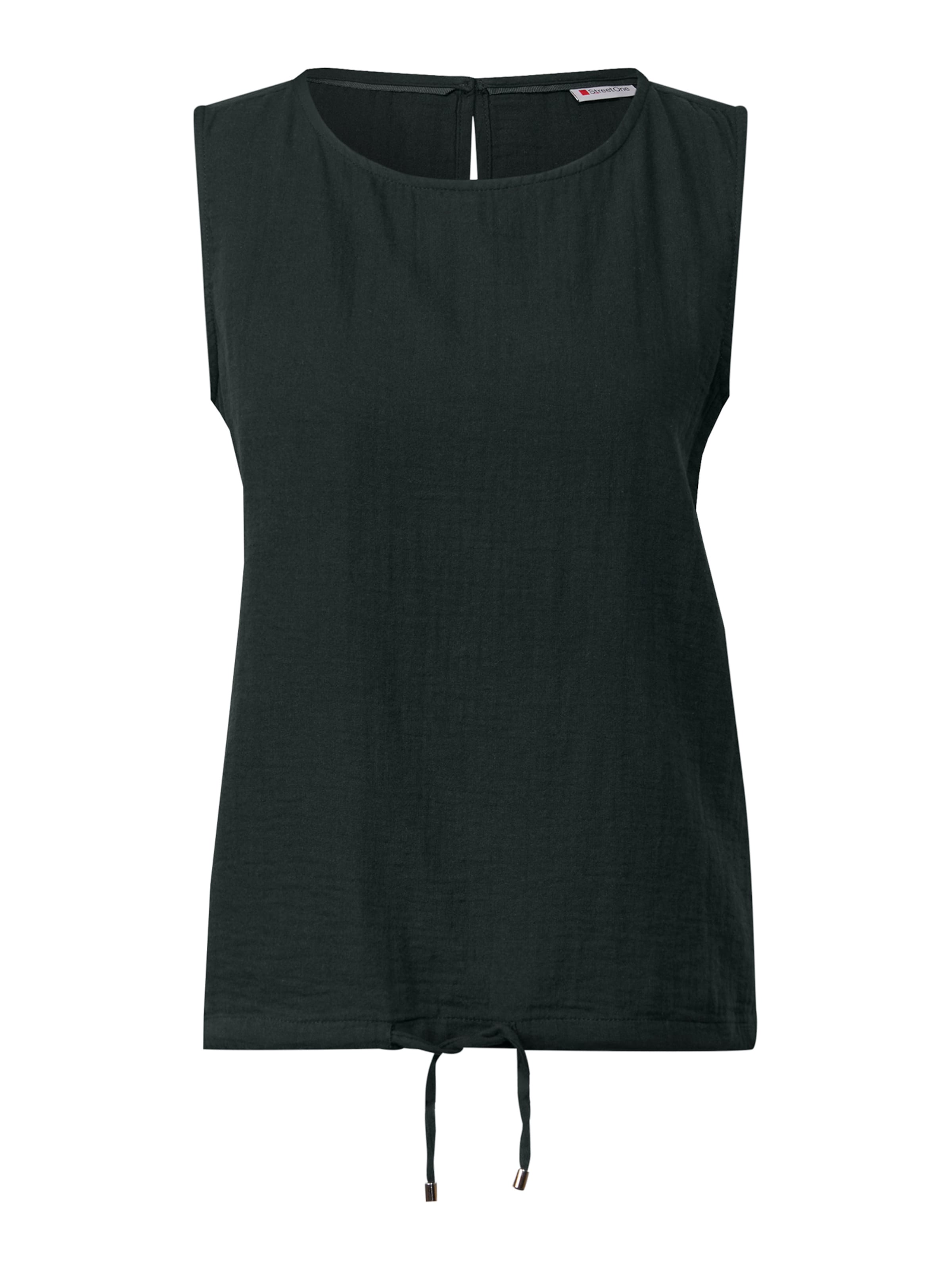 STREET ONE Μπλούζα σε μαύρο: μπροστά