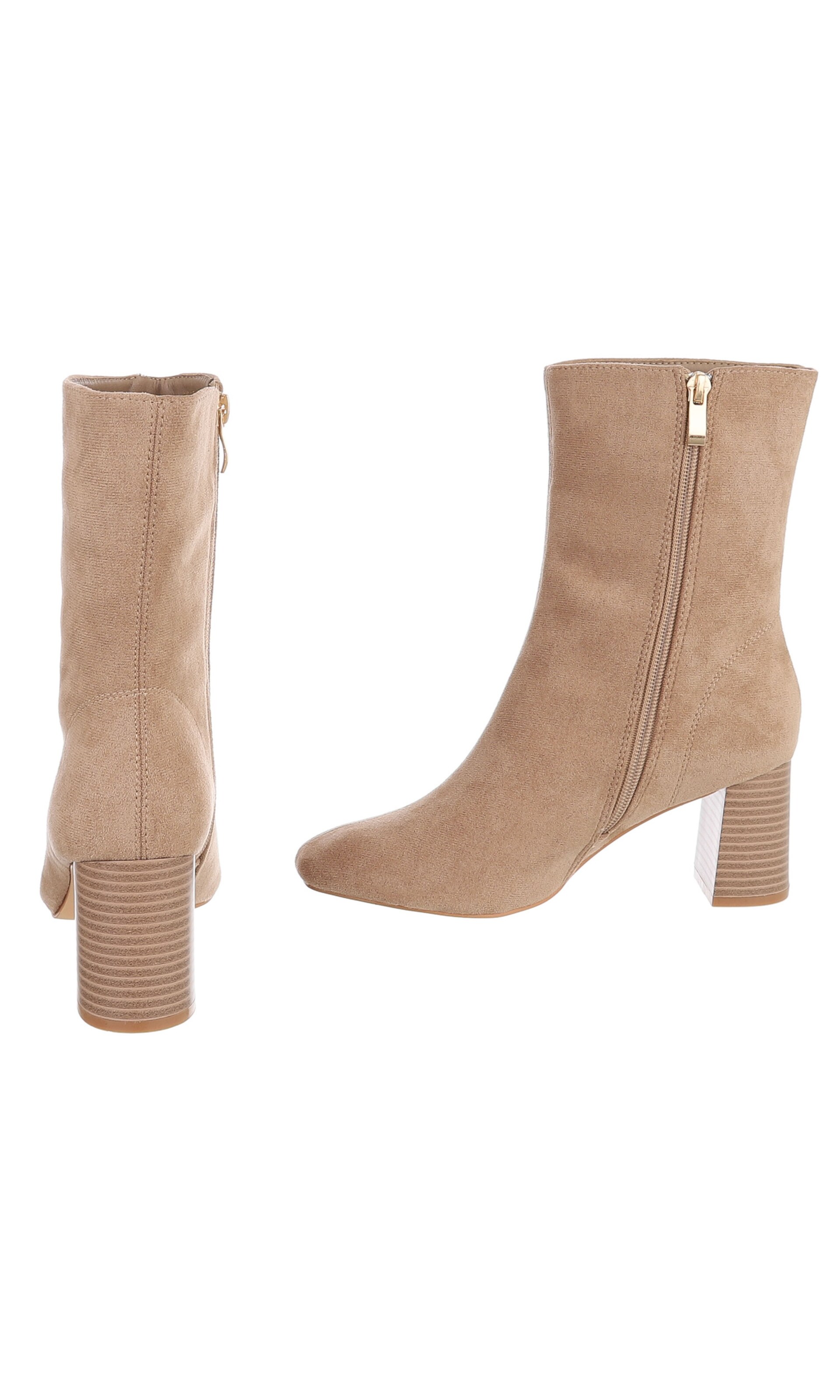 Ital-Design Stiefelette in Braun