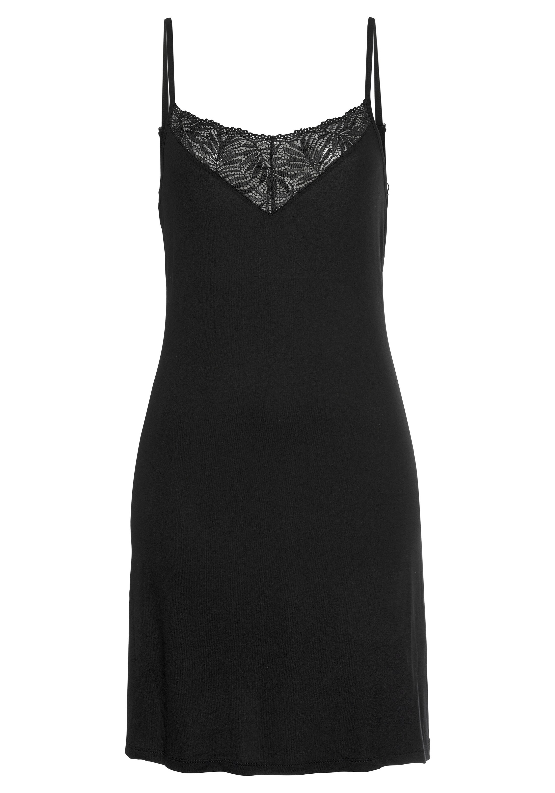 LASCANA Negligee in Black