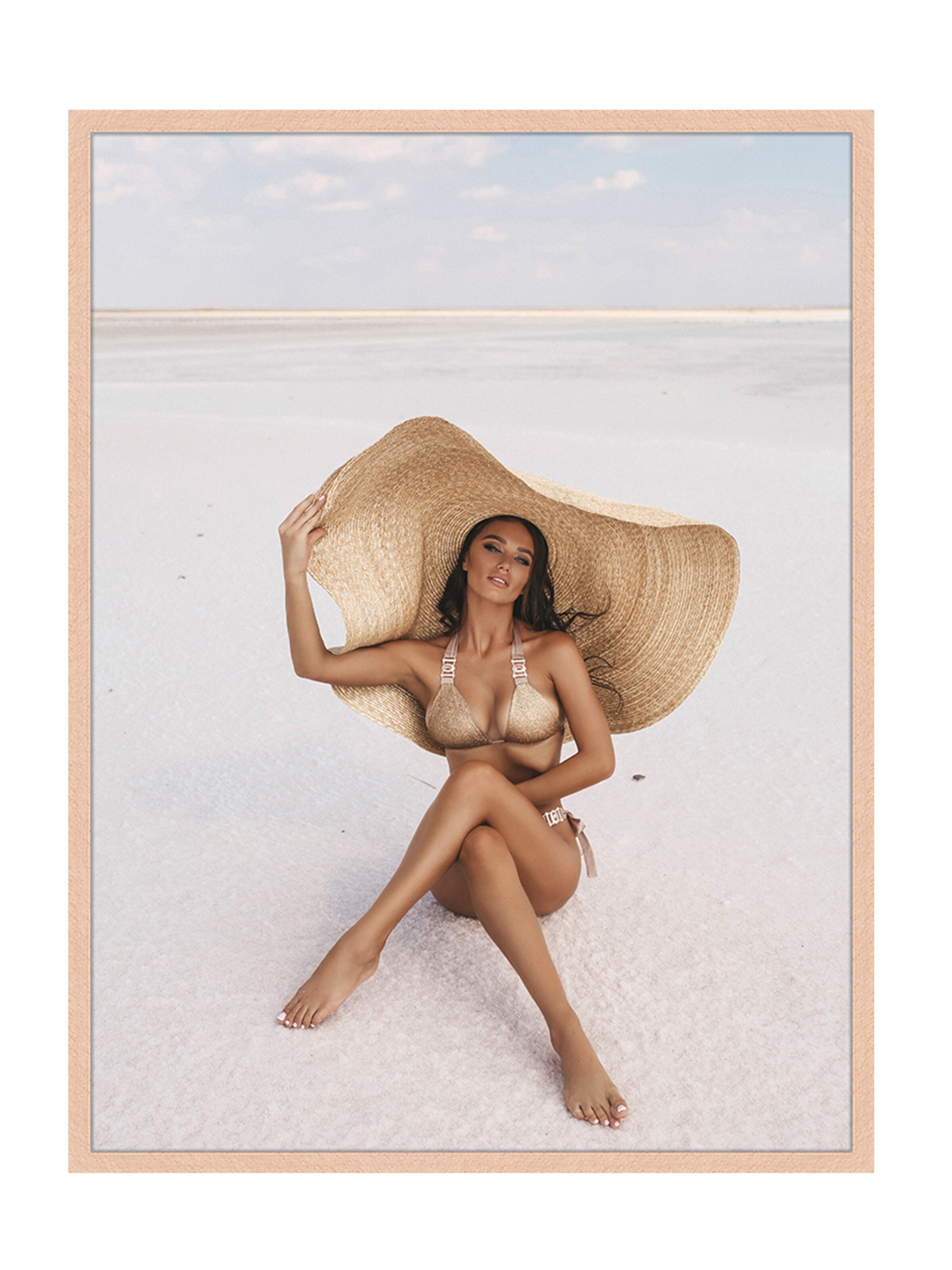 Liv Corday Image 'My Nice Hat' in Brown: front