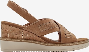 TAMARIS Sandals in Brown