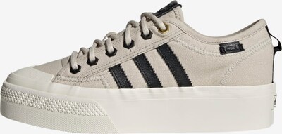 ADIDAS ORIGINALS Sneaker 'Nizza Platform' in beige / schwarz, Produktansicht