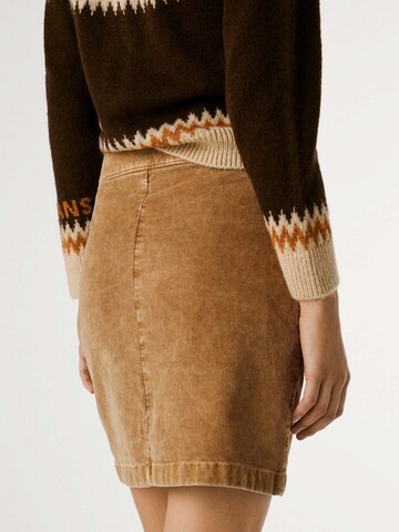 Pepe Jeans Skirt 'Paula' in Beige