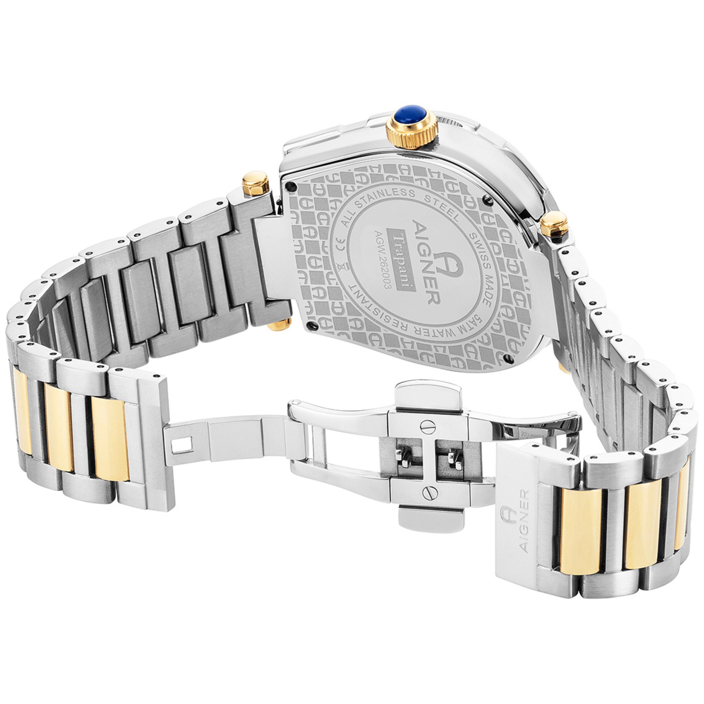 AIGNER Analog Watch 'Trapani' in Gold