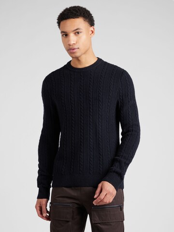 Abercrombie & Fitch Sweater 'DATE NIGHT' in Black: front