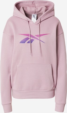 Reebok Athletic Sweatshirt 'Doorbuster' in Purple: front